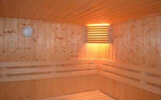 sauna, lamp, heat